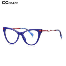 Load image into Gallery viewer, 54562 Cat Eye Ladies Prescription Glasses Leopard Frame Anti-Blue Light TR90 Glasses Frame Computer Eyeglasses