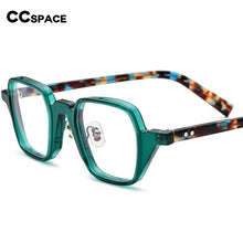 Load image into Gallery viewer, 54563 Acetate Glasses Retro Color Stripe Cat Eye Eyewear Optics Frame  Prescription Glasses Frames Optical Eyewear