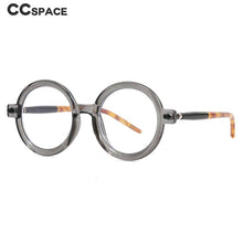 Load image into Gallery viewer, 54567 Retro Round Glasses Frame Brand Men Women Anti-Blue Light Computer Goggles Eyeglasses