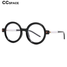 Load image into Gallery viewer, 54567 Retro Round Glasses Frame Brand Men Women Anti-Blue Light Computer Goggles Eyeglasses