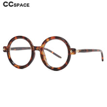 Load image into Gallery viewer, 54567 Retro Round Glasses Frame Brand Men Women Anti-Blue Light Computer Goggles Eyeglasses