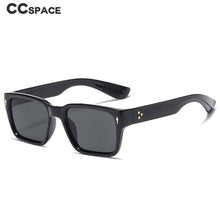 Load image into Gallery viewer, 54568 Men&#39;s Rectangular Frame Rivet Arrow Simple Sunglasses Frame with Glasses UV400