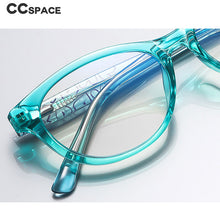 Load image into Gallery viewer, 54573 Brand Anti-Blue Light Frame Cat Eye Stitching Color Youth TR90 Literature Glasses Frame