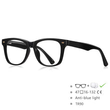 Load image into Gallery viewer, 54574 Youth Candy Color Anti-Blue Light Glasses Frame Brand Stitching Color Optical Prescription Eyeglasses Frame