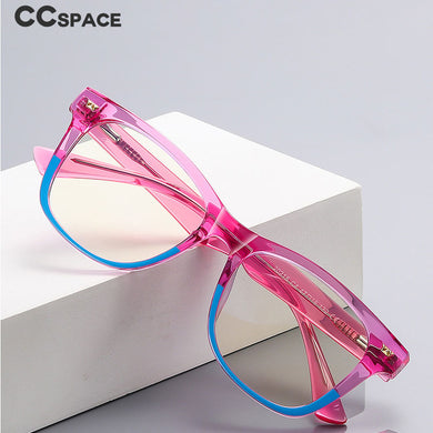54574 Youth Candy Color Anti-Blue Light Glasses Frame Brand Stitching Color Optical Prescription Eyeglasses Frame