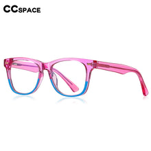 Load image into Gallery viewer, 54574 Youth Candy Color Anti-Blue Light Glasses Frame Brand Stitching Color Optical Prescription Eyeglasses Frame