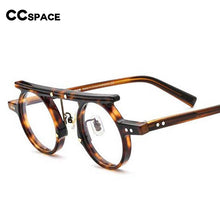 Load image into Gallery viewer, 54575 Brand Retro Round Frame Printing Color Punk Plate Material High-End Men\'s and Women\'s Glasses Frame Owl