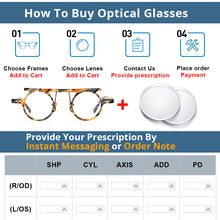 Load image into Gallery viewer, 54575 Brand Retro Round Frame Printing Color Punk Plate Material High-End Men\'s and Women\'s Glasses Frame Owl