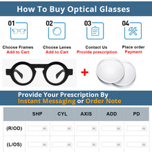 Load image into Gallery viewer, 54576 Brand Retro Round Frame Gradient Color Large Frame Plate Material High-End Men's and Women's Glasses Frame