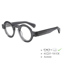 Load image into Gallery viewer, 54576 Brand Retro Round Frame Gradient Color Large Frame Plate Material High-End Men's and Women's Glasses Frame