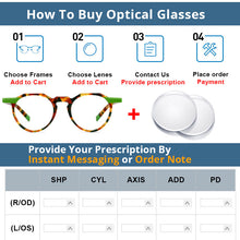 Load image into Gallery viewer, 54583 Acetate Glasses Retro Cat Eye Eyewear Optics Frame  Prescription Glasses Frames Optical Eyewear