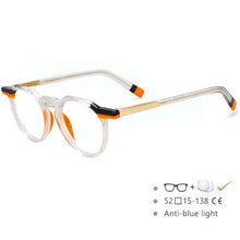 Load image into Gallery viewer, 54583 Acetate Glasses Retro Cat Eye Eyewear Optics Frame  Prescription Glasses Frames Optical Eyewear
