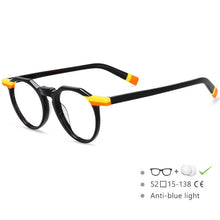 Load image into Gallery viewer, 54583 Acetate Glasses Retro Cat Eye Eyewear Optics Frame  Prescription Glasses Frames Optical Eyewear