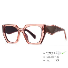 Load image into Gallery viewer, 54584 Women Brand Transparent Eyeglasses Frames Computer Gaming Optical Frame Clear Spectacle
