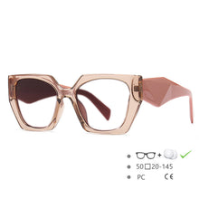Load image into Gallery viewer, 54584 Women Brand Transparent Eyeglasses Frames Computer Gaming Optical Frame Clear Spectacle