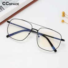 Load image into Gallery viewer, 54596 Big Frame Square Alloy Glasses Frame Male Ultralight Eye Myopia Prescription Eyeglasses
