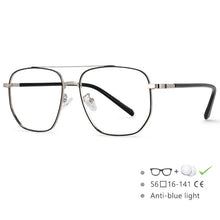 Load image into Gallery viewer, 54596 Big Frame Square Alloy Glasses Frame Male Ultralight Eye Myopia Prescription Eyeglasses