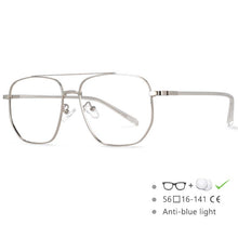 Load image into Gallery viewer, 54596 Big Frame Square Alloy Glasses Frame Male Ultralight Eye Myopia Prescription Eyeglasses