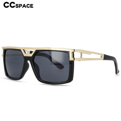 54598  Retro Brand Men's Sunglasses Shades Rectangular Large Frame Hollow Legs Outdoor Goggles  UV400
