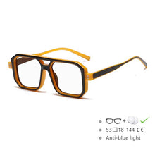 Load image into Gallery viewer, 54605 Big Size Square Glasses Frame Women Men Optical Computer Eyeglasses Frames Office Decoration Fake Eyewear