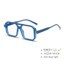 Load image into Gallery viewer, 54605 Big Size Square Glasses Frame Women Men Optical Computer Eyeglasses Frames Office Decoration Fake Eyewear