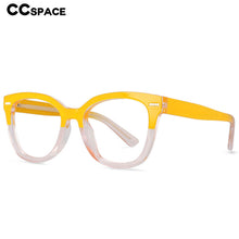 Load image into Gallery viewer, 54607 Youth Anti-Blue Light Glasses Ladies Cat Eye Large Frame Candy Color Glasses Frame Student Eyeglasses