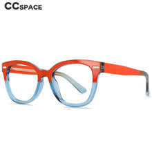 Load image into Gallery viewer, 54607 Youth Anti-Blue Light Glasses Ladies Cat Eye Large Frame Candy Color Glasses Frame Student Eyeglasses
