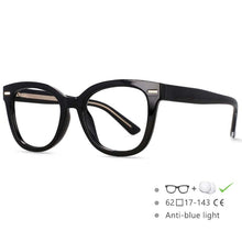 Load image into Gallery viewer, 54607 Youth Anti-Blue Light Glasses Ladies Cat Eye Large Frame Candy Color Glasses Frame Student Eyeglasses