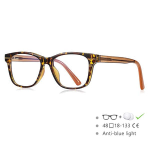 54610 Tr90 Style Children's Youth Frames Spring Legs Blue Light Blocking Frames Students Prescription Glasses