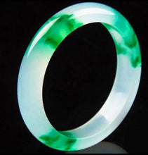 Carica l'immagine nel visualizzatore di Gallery, 54mm-64mm Grade A High Quality Natural Jade Bangles Fine Gemstone Jade Bracelet Jewelry For Women Gifts Drop Shipping