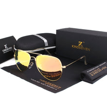 Carica l'immagine nel visualizzatore di Gallery, Occhiali da sole classici retrò da 58 mm polarizzati da donna KINGSEVEN occhiali da sole femminili di marca per le donne 2023 Oculos Designer Shades 