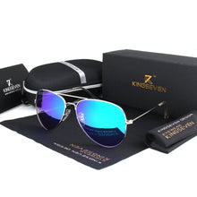 Carica l'immagine nel visualizzatore di Gallery, Occhiali da sole classici retrò da 58 mm polarizzati da donna KINGSEVEN occhiali da sole femminili di marca per le donne 2023 Oculos Designer Shades 