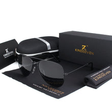 Carica l'immagine nel visualizzatore di Gallery, Occhiali da sole classici retrò da 58 mm polarizzati da donna KINGSEVEN occhiali da sole femminili di marca per le donne 2023 Oculos Designer Shades 