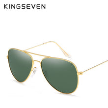 Carica l'immagine nel visualizzatore di Gallery, Occhiali da sole classici retrò da 58 mm polarizzati da donna KINGSEVEN occhiali da sole femminili di marca per le donne 2023 Oculos Designer Shades 