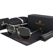 Carica l'immagine nel visualizzatore di Gallery, Occhiali da sole classici retrò da 58 mm polarizzati da donna KINGSEVEN occhiali da sole femminili di marca per le donne 2023 Oculos Designer Shades 