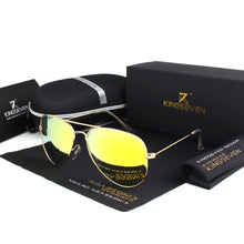 Carica l'immagine nel visualizzatore di Gallery, Occhiali da sole classici retrò da 58 mm polarizzati da donna KINGSEVEN occhiali da sole femminili di marca per le donne 2023 Oculos Designer Shades 