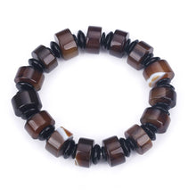 Load image into Gallery viewer, 5A Natural Reiki Agate Chakra Bracelet Men Healing Balance Beads Reiki Buddha Prayer Yoga White Jade Charm Father Boyfriend Gift