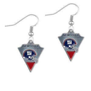 5Pairs Triangle Enamel NY Giant Alloy Earrings Drop Earrings For Women Jewelry Gift