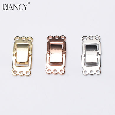 5 pezzi di gioielli fai da te accessori semplici orologi da polso multi-fila fibbia collana di perle bracciali accessori fibbia tre colori opzionali 