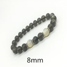Carica l'immagine nel visualizzatore di Gallery, Bracciale con perline di citrino naturale 6/8/10mm Bracciale con pietre naturali di citrino da donna per bracciale Femme Gioielli da uomo 