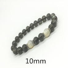 Carica l'immagine nel visualizzatore di Gallery, Bracciale con perline di citrino naturale 6/8/10mm Bracciale con pietre naturali di citrino da donna per bracciale Femme Gioielli da uomo 