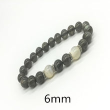 Carica l'immagine nel visualizzatore di Gallery, Bracciale con perline di citrino naturale 6/8/10mm Bracciale con pietre naturali di citrino da donna per bracciale Femme Gioielli da uomo 