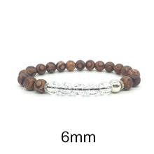 Load image into Gallery viewer, 6/8/10mm Strange Eyes Agate Bracelet For Men Natural Citrine Beads Bracelets For Women Crystal Mens Bracelets 2018