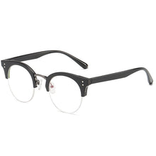 Load image into Gallery viewer, 6701  Plastic Frame Glasses For Unisex Simple Half Rim Retro Round Spectacles Selling