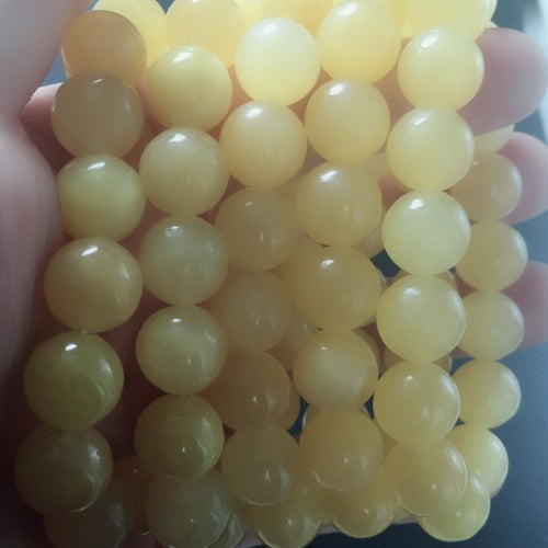 6pcs Wholesale And Retail Natural Stone Beads For Jewelry Making Necklace Bracelet Stone Topaz Jade Bead Jewelry Bracelet Charm