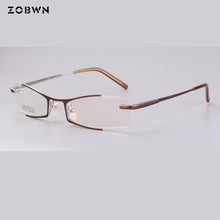 Load image into Gallery viewer, Unisex small size Vintage rimless Eye Glasses With Clear Lens, Women Men Plain Prescription Myopia Optic Frame Eyeglasses