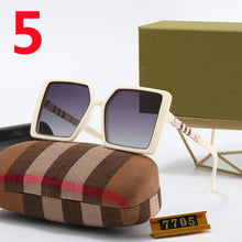 Load image into Gallery viewer, 7705 de la marca de lujo de gafas de sol de las mujeres gafas de sol deportivas marca diseñador mujer compras para exterior tonos de conducción de lujo gafas