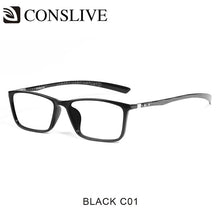 Load image into Gallery viewer, 7g Carbon Fiber Eyeglasses Frame for Men Myopia Hyperopia Reading Glasses Light Optical Glasses T1316