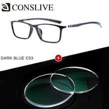Load image into Gallery viewer, 7g Carbon Fiber Eyeglasses Frame for Men Myopia Hyperopia Reading Glasses Light Optical Glasses T1316