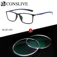 Load image into Gallery viewer, 7g Carbon Fiber Eyeglasses Frame for Men Myopia Hyperopia Reading Glasses Light Optical Glasses T1316